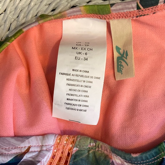 NWT🌴Hobie Festival Palm High Waist Swim Bottoms - Picture 9 of 11